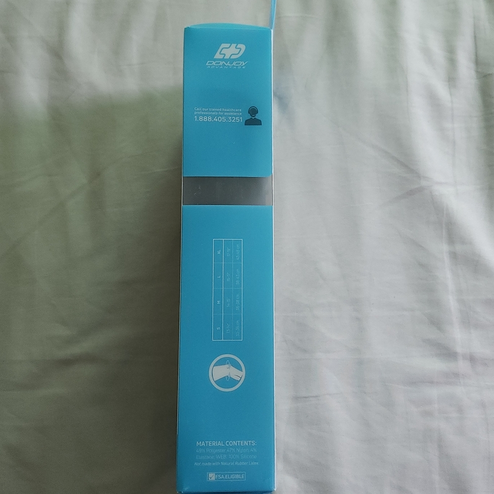 BLACK FRIDAY SALE - Knee Sleeve Size LARGE, NIB DonJoy Advantage - Picture 3 of 6